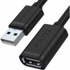 Unitek Przedłużacz usb 2.0 am-af, 0.5m; y-c447gbk