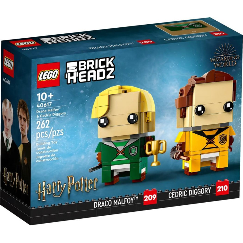 Lego brickheadz 40617 draco malfoy i cedric diggory