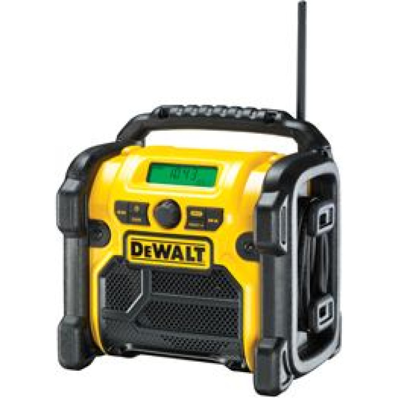 Dewalt Radio budowlane dewalt dcr019-qw (kolor żółty)