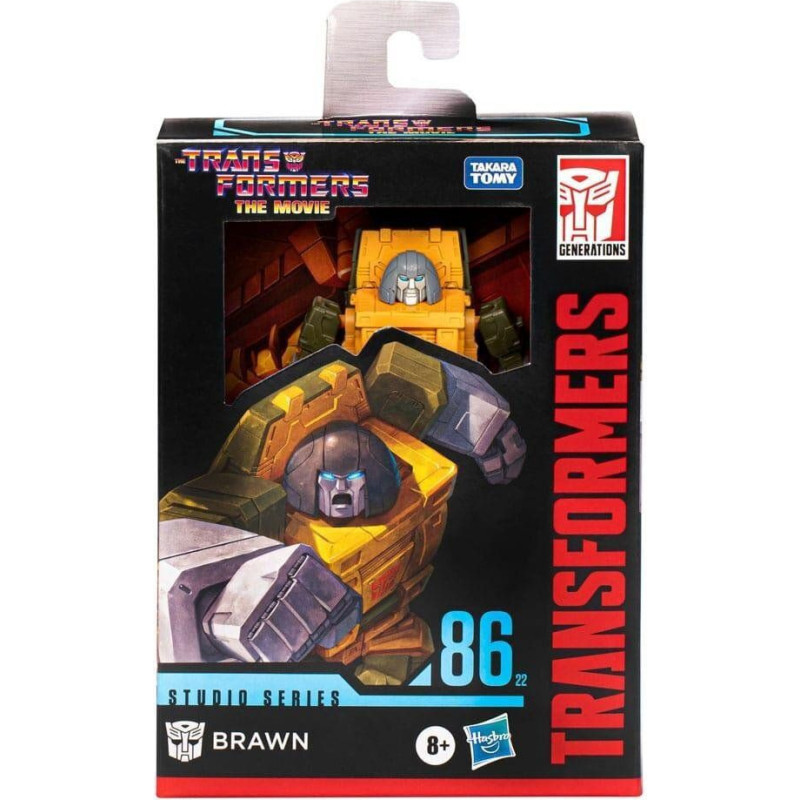 Hasbro Fans - Transformers: The Movie Deluxe Class - Brawn Action Figure (11cm) (Excl.) (F7236)