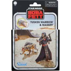 Hasbro Fans Disney Star Wars The Book of Boba Fett: The Vintage Collection - Tusken Warrior  Massiff Action Figures (10cm) (F6991)