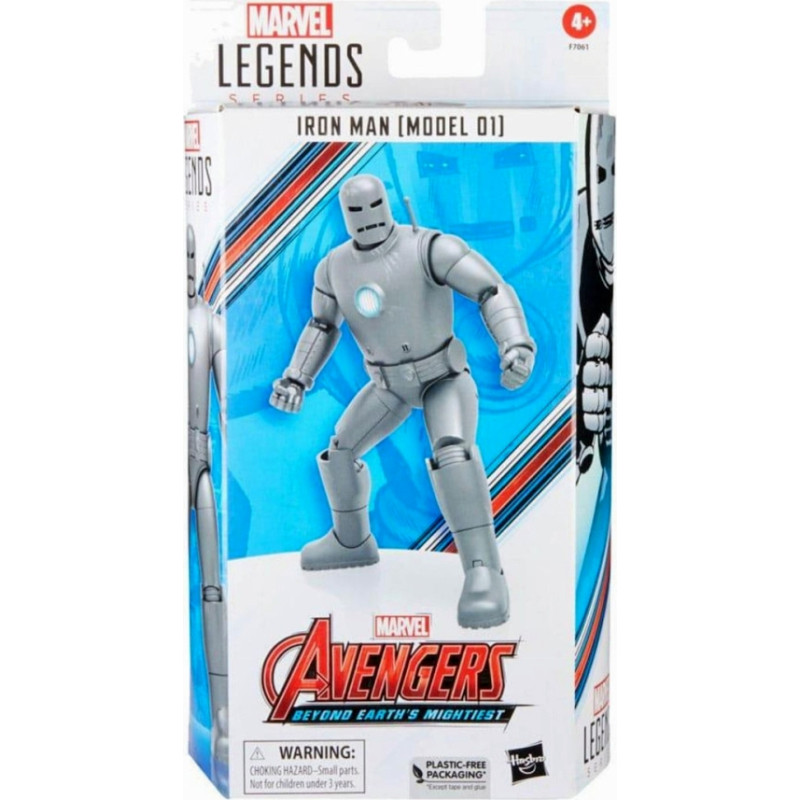 Hasbro Fans Marvel Avengers: Legends Series (60th Anniversary) - Beyond Earths Mightiest - Iron Man (Model 01) Action Figure (F7061)