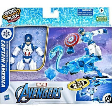 Hasbro Marvel Avengers: Bend And Flex Missions - Captain America Action Figure (2 in1) (F5868)