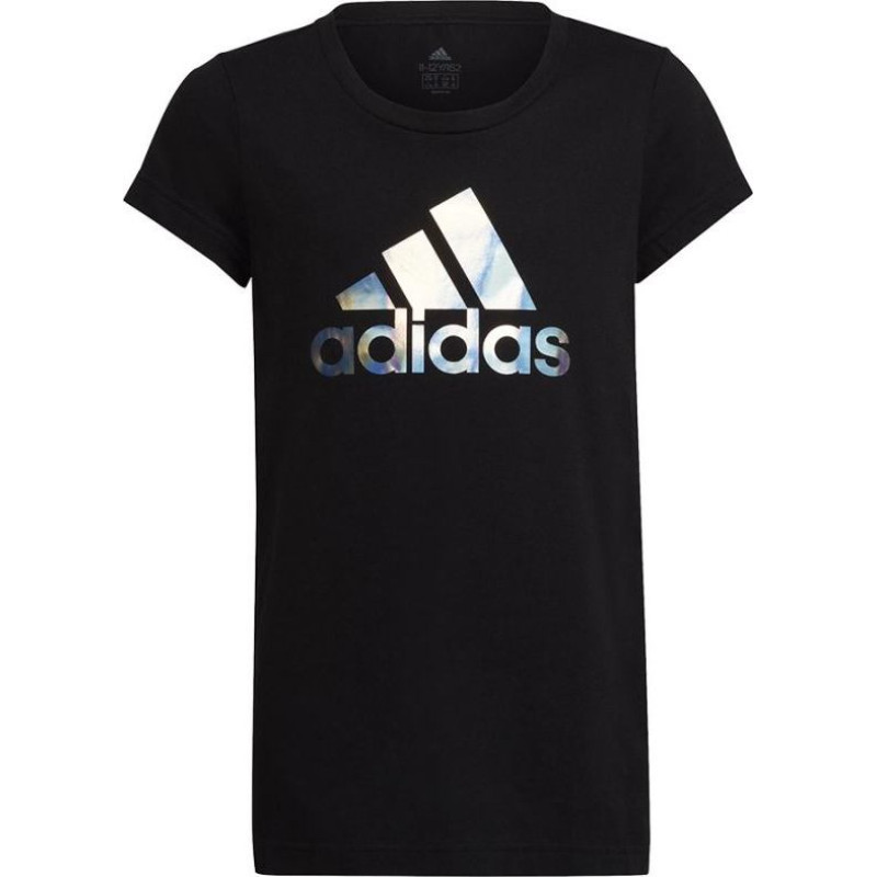 Adidas Dance Metallic Print Tee Jr HD4407 (140 cm)