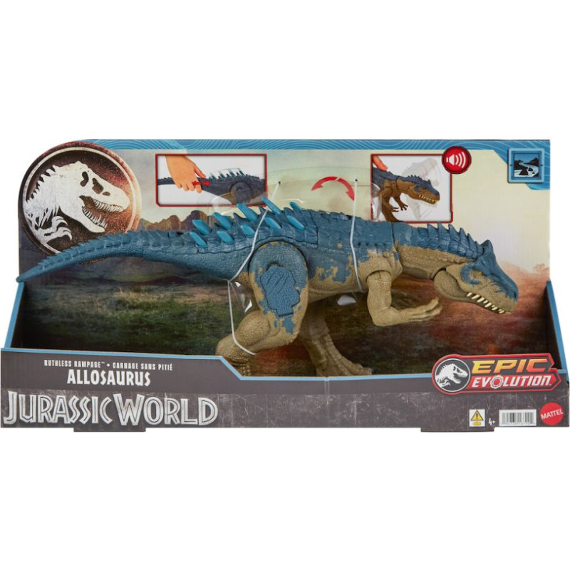 Mattel Jurassic World: Epic Evolution - Ruthless Rampage Allosaurus (HRX50)