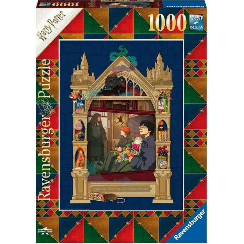 Ravensburger Puzzle: Harry Potter - On the Way  to Hogwarts (1000pcs) (16515)