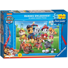 Ravensburger Puzzle: Paw Patrol Ready For Action - 16 Large Chunky Pieces Floor Puzzle (16pcs) (03155)