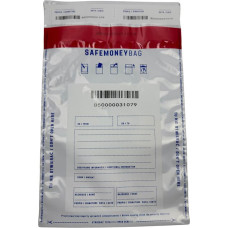 Bestpak Safemoneybag koperty bezpiecznie depozytowe biała b5 190mmx260mm+35mm 100 szt