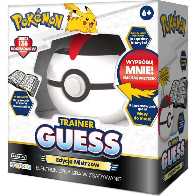 Zanzoon Pokemon trainer guess champions, gra