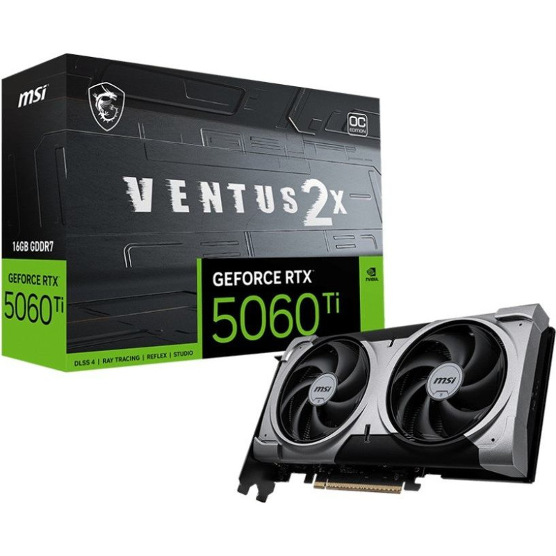 MSI Karta graficzna geforce rtx 5060 ti 16g ventus 2x oc plus