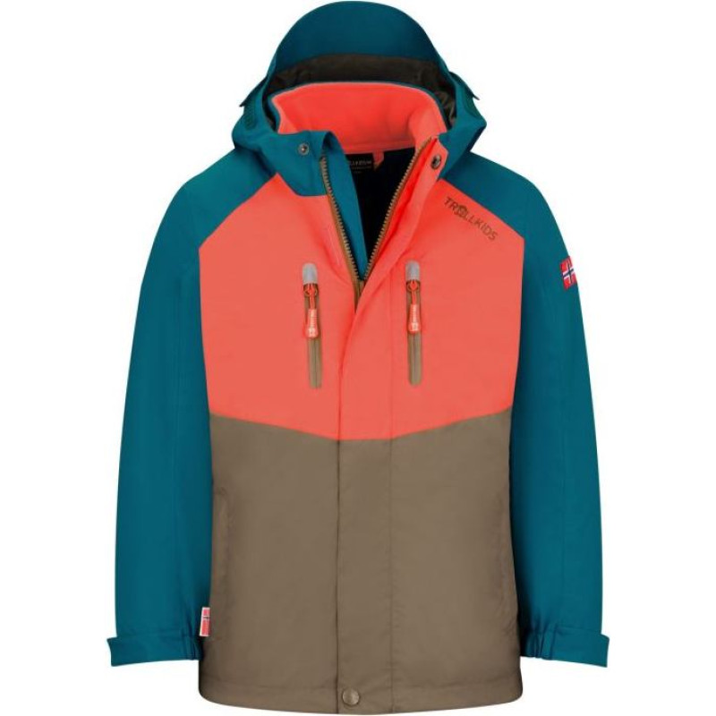 Trollkids Tollkids Kids Bryggen 3in1 Jacket Jr 418-822 (128)