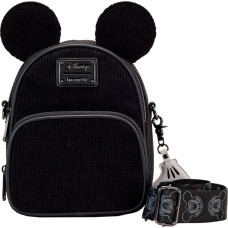 Loungefly Disney 100th: Mickey Mouse Corduroy Convertible Crossbody (WDTB3207)