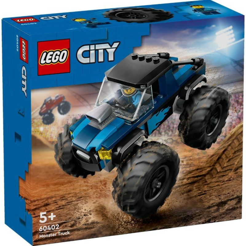 Lego ® City: Blue Monster Truck Off-Road Toy (60402)