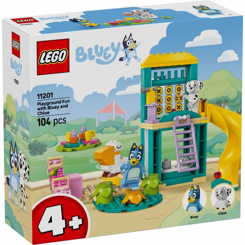 Lego ® Bluey: Playground Fun With Bluey And Chloe (11201)