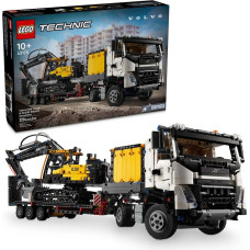 Lego technic 42175 ciężarówka volvo fmx i koparka ec230 electric