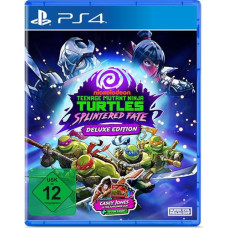 PS4 Teenage Mutant Ninja Turtle Splintered Fate Deluxe Edition Playstation 4 video spēle