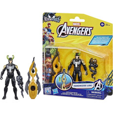 Hasbro Avengers: Basic Figures - 4 in 1 Super Gear Loki (G0973)