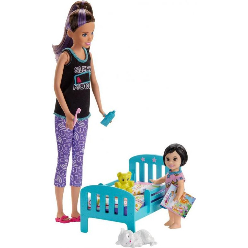 Barbie - Babysitters Playsets Bedtime - Toy - rotaļlieta