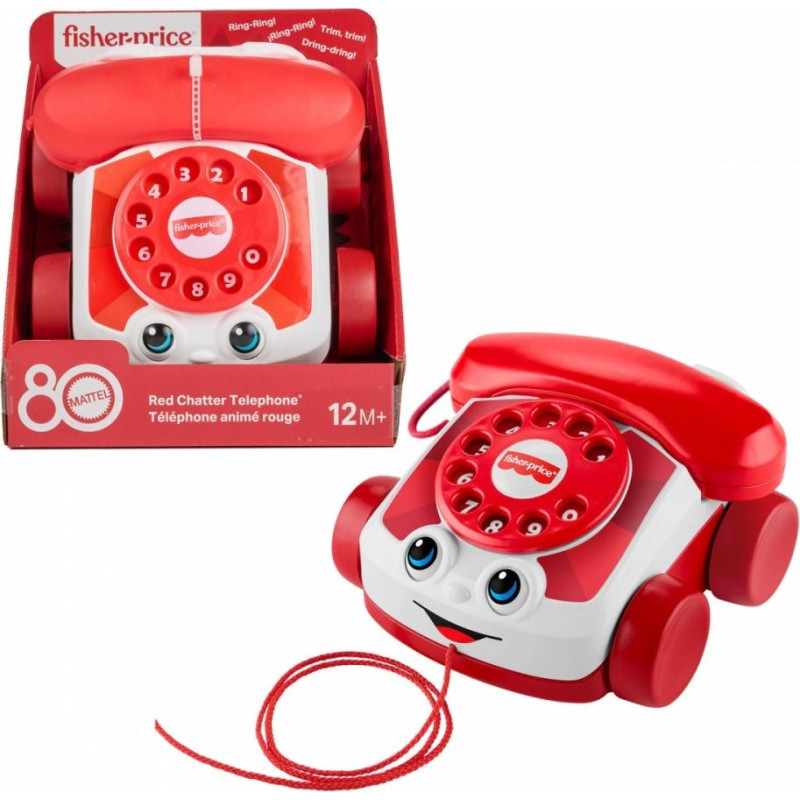 Fisher Price Telefonik dla gadułki 80-lecie mattel