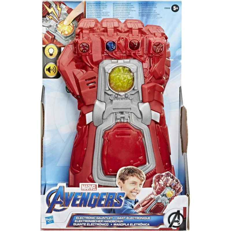 Marvel Avengers - Red Electronic Gauntlet - Toy - rotaļlieta