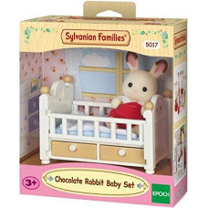 Sylvanian Families - Chocolate Rabbit Baby Set - Toy - rotaļlieta