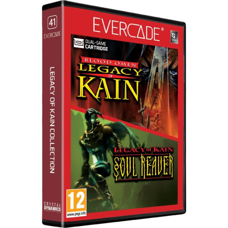 Blaze Entertainment Evercade Legacy of Kain Collection (Blood Omen:Legacy of Kain, Legacy of Kain:Soul Reaver)