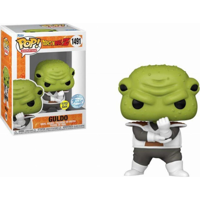 Funko Pop! Animation: Dragon Ball Z - Guldo (Glows in the Dark) (Special Edition) #1491 Vinyl Figure