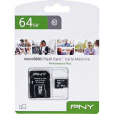 Pny Technologies Karta pamięci pny performance plus microsdxc 64 gb