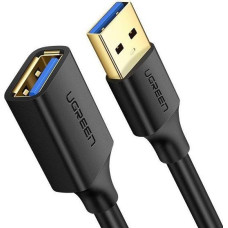 Ugreen kabel przedłużacz przejściówka usb 3.0 (żeński)-usb 3.0 (męski) 2m us129 (czarny)