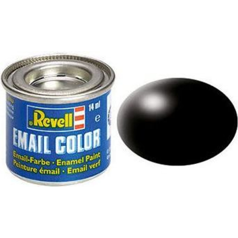 Revell Farbka email color 302 czarny półmat 14ml