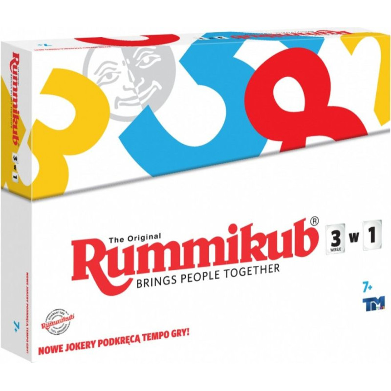 Tm Toys Gra rummikub 3w1