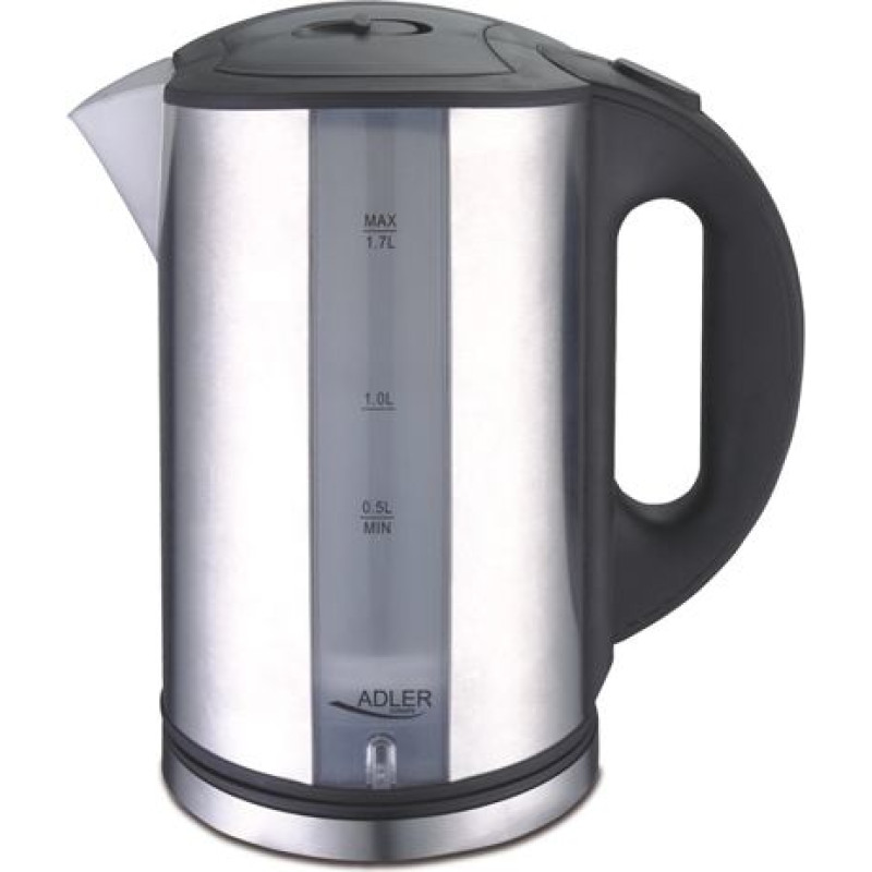 Adler Czajnik elektryczny adler ad 1216 (2000w 1.8l; kolor srebrny)