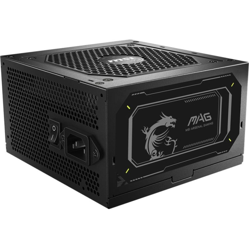 MSI Zasilacz mag a850gl pcie5 ii 850 w 80 plus gold full modular