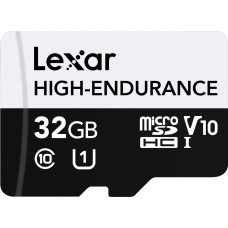 Lexar Karta microsd high endurance 32gb c10 a1 u1 v10 100/30mb/s