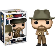 Funko Pop! Television: Stranger Things - Hopper With Donut* #512 Vinyl Figure
