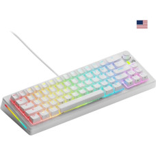 Glorious PC Gaming Race GMMK 3 Prebuilt USB Keyboard QWERTY US English White