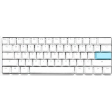 Ducky DKON2061ST Gaming Keyboard USB QWERTZ German White