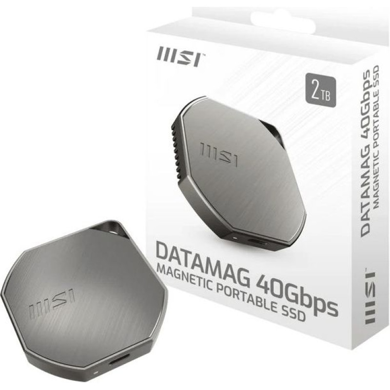 MSI Dysk zewnętrzny ssd msi datamag 40gbps 2tb