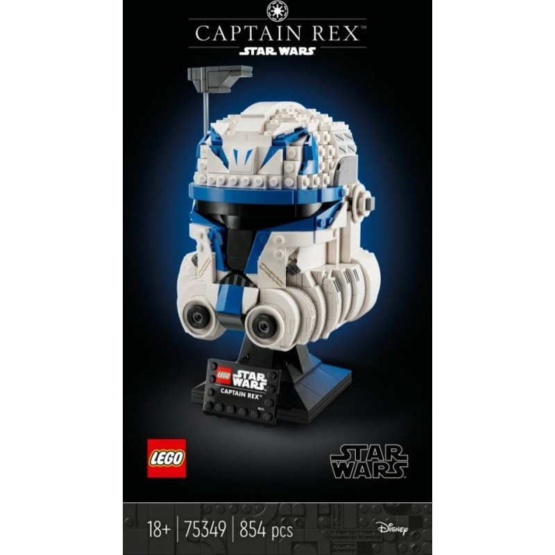 Lego Klocki star wars 75349 hełm kapitana rexa