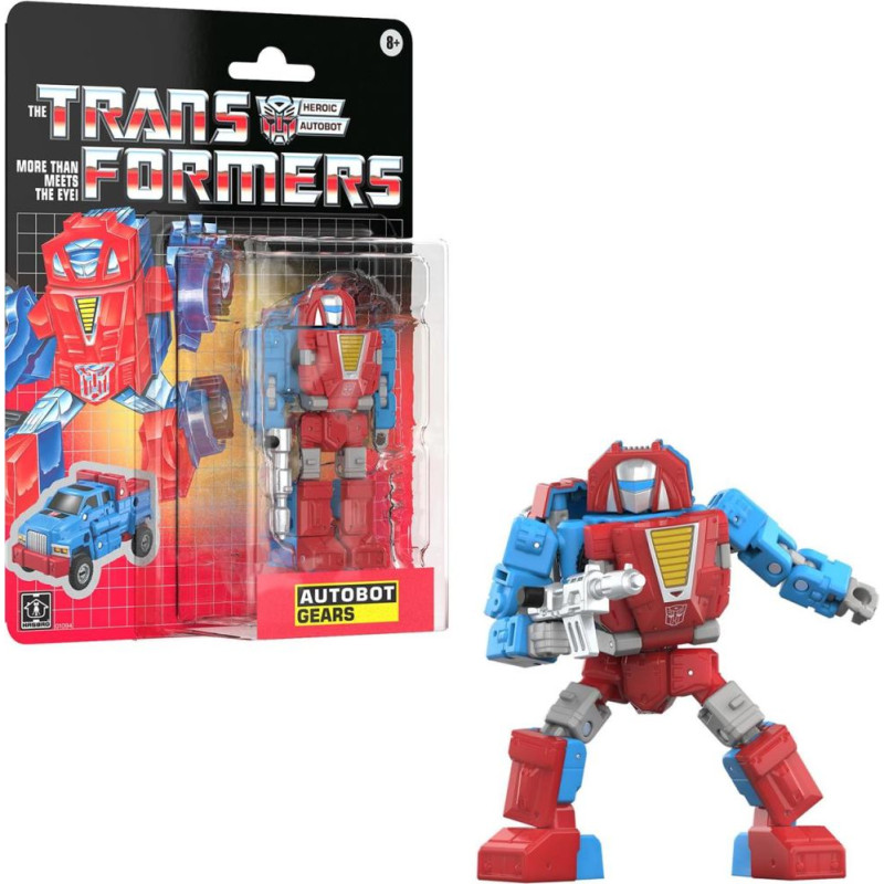 Hasbro Fans Transformers: Retro - G1 Autobot Gears Φιγούρα Δράσης (13cm) (G1094)