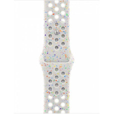 Apple Pasek sportowy nike w kolorze czystej platyny do koperty 42 mm - rozmiar m/l