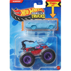 Mattel Hot Wheels: Monster Trucks - Scorpedo 2 Pack Vehicles (JJT52)
