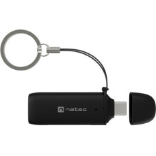 Natec Czytnik kart scarab c sd/micro sd usb 3.2