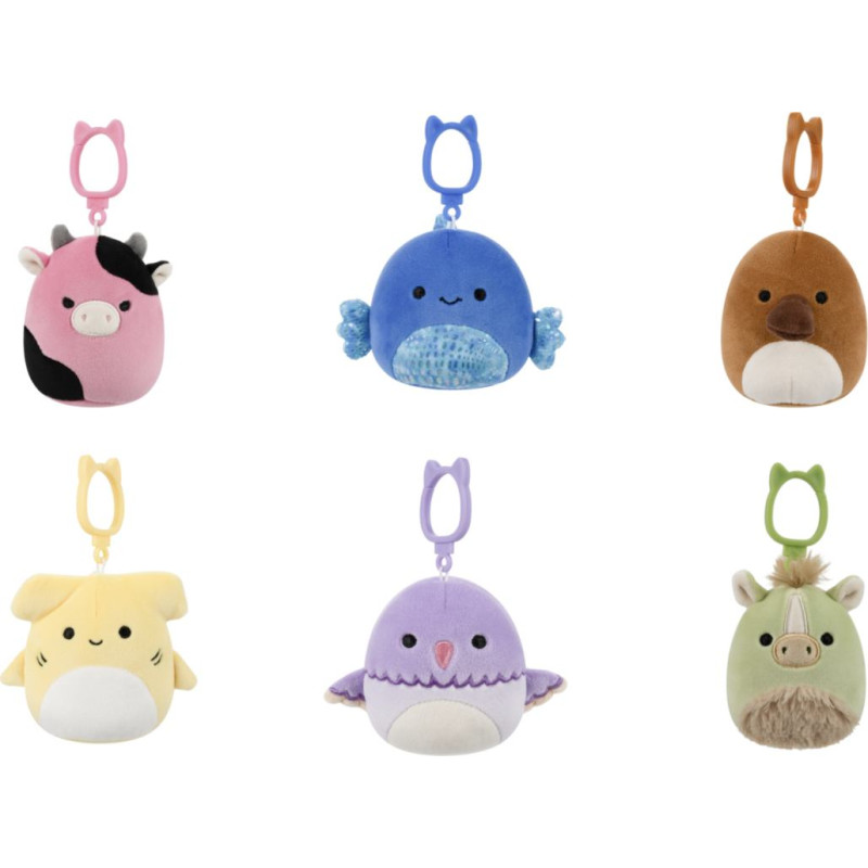 Squishmallows W25 Piespraužama plīša rotaļlieta, 8 cm