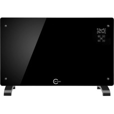 No Name Grzejnik elektryczny czarny q20f1 carruzzo