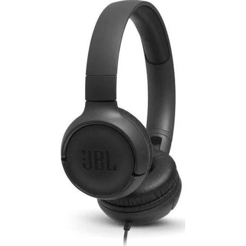 JBL Słuchawki jbl tune 500 (czarne, nauszne, z wbudowanym mikrofonem)
