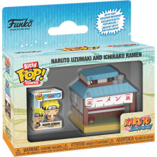 Funko Bitty Pop! Towns: Naruto Shippuden - Naruto Uzumaki and Ichiraku Ramen Vinyl Figures