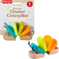 Mattel Fisher Price® - Wooden Clacker Caterpillar (JCY39)
