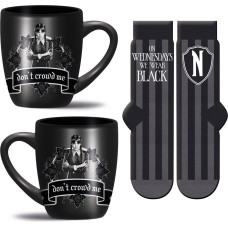 ''Pyramid Shop.com'' Pyramid: Wednesday - Wear Black Mug & Socks Set (GP2400893)