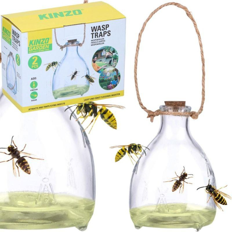 Kinzo GLASS WASP TRAP 2 PCS KINZO